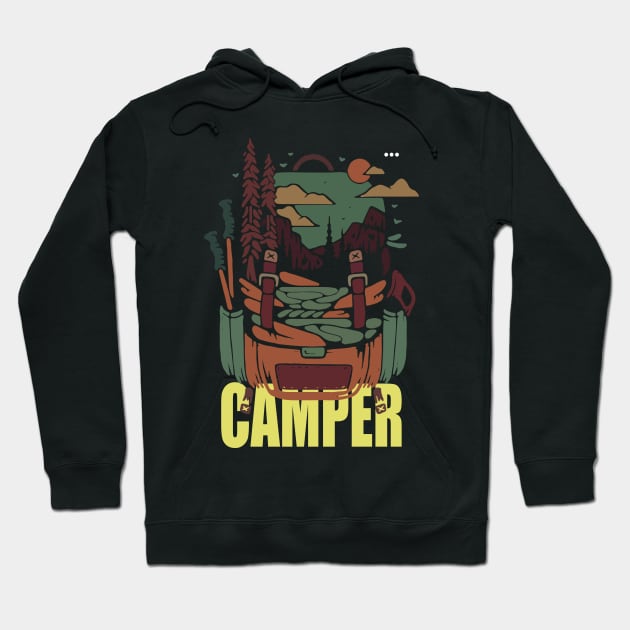 Camper Hoodie by SGcreative